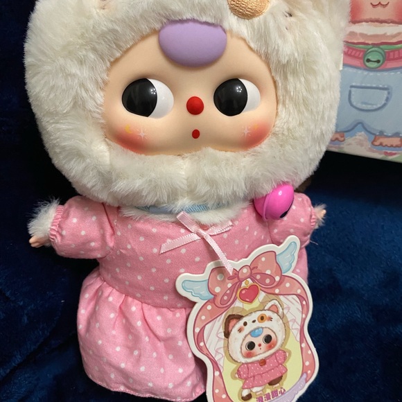 Baby Three Kitten Wardrobe with Pink Outfit - Picture 2 of 7